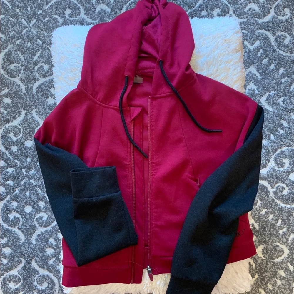 Gymshark Crop Zip Up Hoodie *NOT FOR SALE*